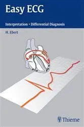 Book cover of Easy ECG by Hans-Holger Ebert