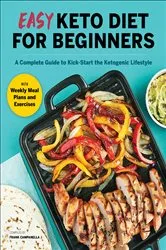 Book cover of Easy Keto Diet for Beginners by Frank Campanella