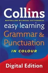 Book cover of Easy Learning Grammar and Punctuation by Unknown