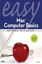 Book cover of Easy Mac Computer Basics by Lisa Lee