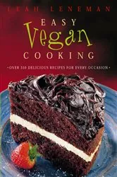 Book cover of Easy Vegan Cooking by Leah Leneman