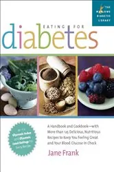 Book cover of Eating for Diabetes by Jane Frank