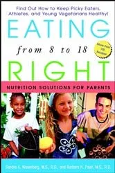 Book cover of Eating Right from 8 to 18 by Unknown