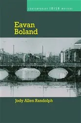 Book cover of Eavan Boland by Jody Allen Randolph