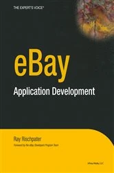 Book cover of eBay Application Development by Ray Rischpater