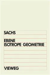 Book cover of Ebene Isotrope Geometrie by Hans Sachs