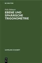 Book cover of Ebene und sphärische Trigonometrie (2nd ed.) by Unknown