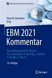 Book cover of EBM 2021 Kommentar (10th ed.) by Peter M. Hermanns