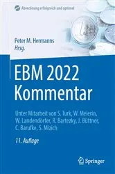 Book cover of EBM 2022 Kommentar (11th ed.) by Peter M. Hermanns