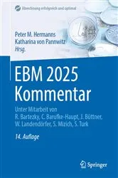 Book cover of EBM 2025 Kommentar (14th ed.) by Peter M. Hermanns