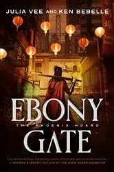 Book cover of Ebony Gate by Julia Vee