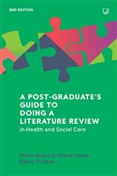 Book cover of Ebook: A Postgraduate's Guide to Doing a Literature Review in Health and Social Care, 2e (2nd ed.) by Unknown