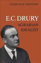 Book cover of E.C. Drury by Charles M. Johnston