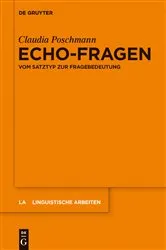 Book cover of Echo-Fragen by Claudia Poschmann