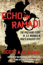 Book cover of Echo in Ramadi by Scott A. Huesing