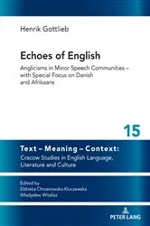 Book cover of Echoes of English by Elzbieta Chrzanowska-Kluczewska
