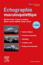 Book cover of Echographie musculosquelettique (3rd ed.) by Nicolas Sans