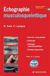 Book cover of Echographie musculosquelettique by Nicolas Sans