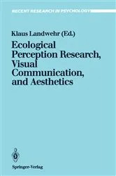 Book cover of Ecological Perception Research, Visual Communication, and Aesthetics by Klaus Landwehr