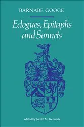 Book cover of Ecologues, Epitaphs and Sonnets by Barnabe Googe