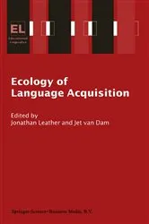 Book cover of Ecology of Language Acquisition by Unknown