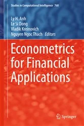 Book cover of Econometrics for Financial Applications by Ly H. Anh