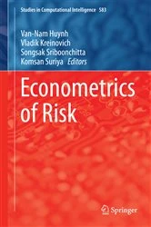 Book cover of Econometrics of Risk by Van-Nam Huynh