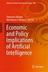 Book cover of Economic and Policy Implications of Artificial Intelligence by Domenico Marino