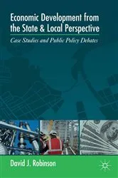 Book cover of Economic Development from the State and Local Perspective by D. Robinson