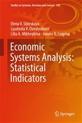 Book cover of Economic Systems Analysis: Statistical Indicators by Elena V. Sibirskaya