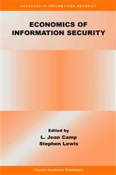 Book cover of Economics of Information Security by L. Jean Camp