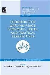 Book cover of Economics of War and Peace by Unknown