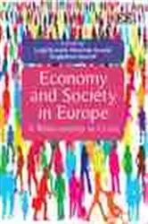 Book cover of Economy and Society in Europe by Luigi Burroni