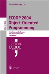 Book cover of ECOOP 2004 - Object-Oriented Programming by Martin Odersky