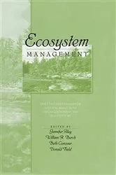 Book cover of Ecosystem Management by William Burch