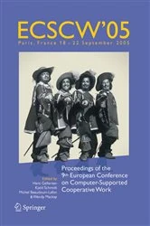 Book cover of ECSCW 2005 by Hans Gellersen