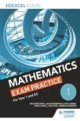 Book cover of Edexcel Year 1/AS Mathematics Exam Practice by Jan Dangerfield