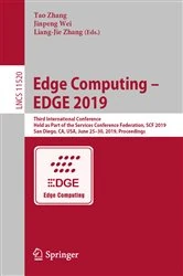 Book cover of Edge Computing – EDGE 2019 by Tao Zhang