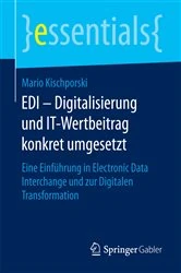 Book cover of EDI – Digitalisierung und IT-Wertbeitrag konkret umgesetzt by Mario Kischporski
