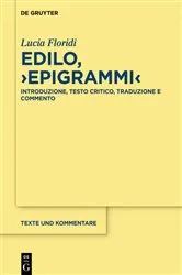 Book cover of Edilo, ›Epigrammi‹ by Lucia Floridi