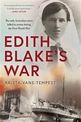 Book cover of Edith Blake’s War by Krista Vane-Tempest