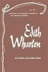 Book cover of Edith Wharton - American Writers 12 by Louis Auchincloss