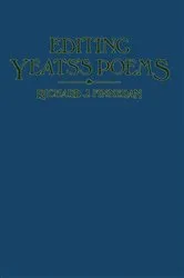 Book cover of Editing Yeatsâ€™s Poems by Richard J Finneran