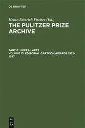 Book cover of Editorial Cartoon Awards 1922–1997 by Unknown