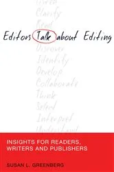 Book cover of Editors Talk about Editing by Lee Becker