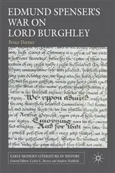 Book cover of Edmund Spenser's War on Lord Burghley by B. Danner