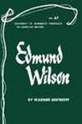 Book cover of Edmund Wilson - American Writers 67 by Warner Berthoff