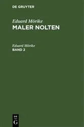 Book cover of Eduard Mörike: Maler Nolten. Band 2 (7th ed.) by Eduard Mörike
