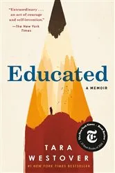 Book cover of Educated by Tara Westover