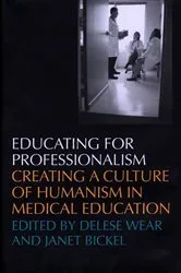 Book cover of Educating For Professionalism by Delese Wear